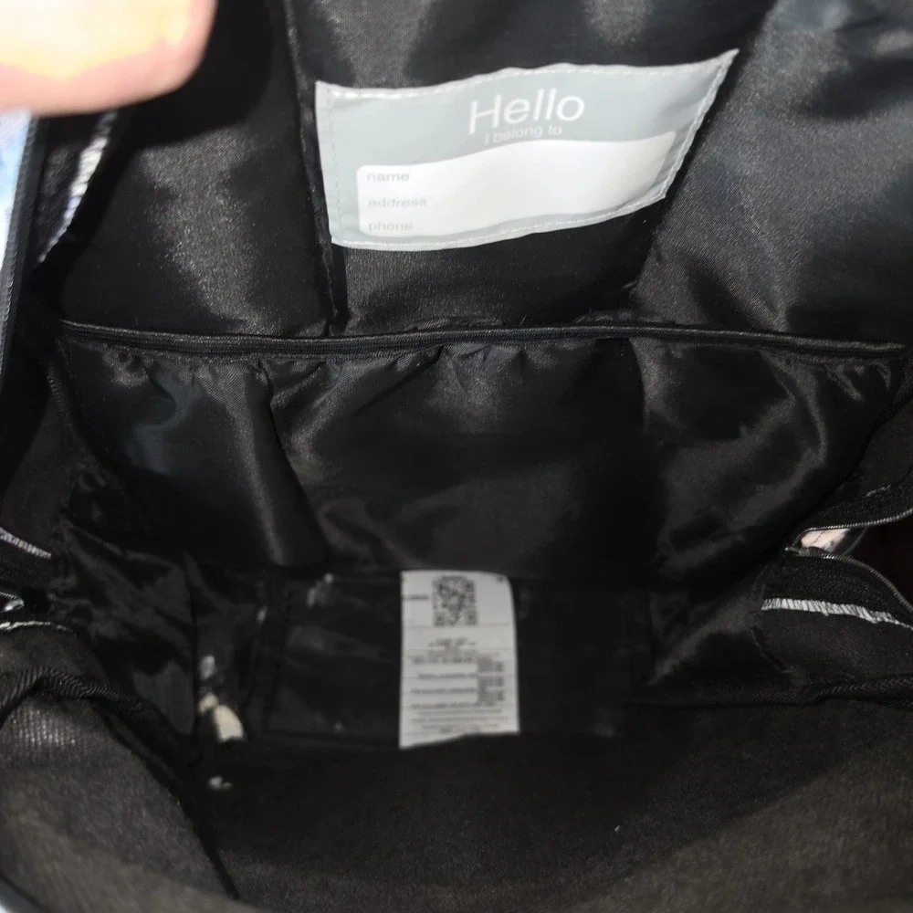 JanSport SuperBreak Plus Backpack Geometric Zip Padded Straps